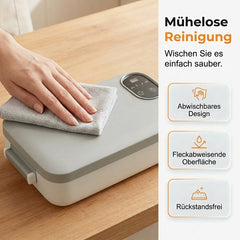 Elektrische Lunchbox mit Selbstheizung kabellos